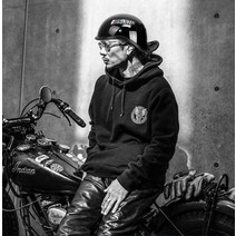 오토바이 스냅백 헬멧 야구모자 반모 3C 인증 레트로 헬멧, 레드믹스