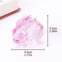 인테리어소품 홈장식 크리스탈 토끼 대형 거실 조디악 액세서리 친구 생일 선물, 15 S-A_01 As Picture