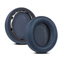 1쌍의 스판 헤드셋 쿠션 Anker Soundcore Life Q10/Q10 BT 용 내마모성 충격 방지 전자 스포츠 헤드폰 패드 교체, 파란