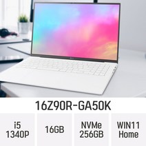 LG전자 2023 그램16 16Z90R-GA50K, WIN11 Home, 16GB, 256GB, 코어i5, W