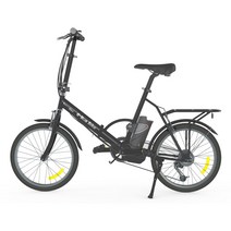 예스대현 20인치 전기자전거 이런바이크36V 250W 시마노6단 10ah, 블랙