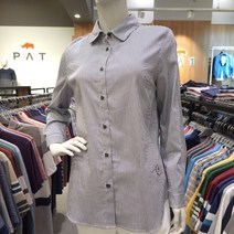 PAT 피에이티 독립문 여성 가을 스판소재 착용감좋은 스트라이프 셔츠