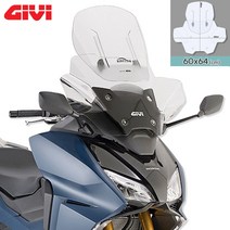 혼다 포르자750 기비 스크린 더블 에어플로우 윈드실드, 1개