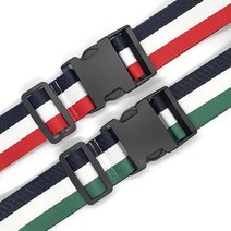 [무료배송][2개입] 등산 야영 캠핑 아웃도어 용품 보관 다용도 버클 스트랩, 삼색그린