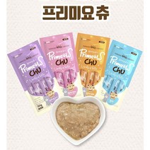 고양이용 츄르 노묘 부드러운 반려묘 간식 10gx30개입, 참치+새우, 4개