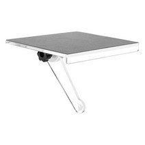 TV 상단 선반 PC 모니터 미디어 박스용 상단 선반 마운트 사운드바 스피커 리모컨, 15.50x12.80x0.05cm, 아크릴, 분명한