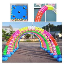 개업행사 키니 아치 가랜드 세트 (레인보우) [BRJ5], 본상품선택