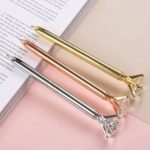 큐빅 다이아몬드 보석 볼펜 선물 판촉 홍보용 소품용, 골드YS004669