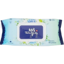 배로물티슈 캡형 엠보싱 60매 1팩 520g