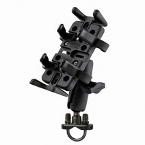 램마운트 RAM-B-149-UN4 바이크용 스마트폰 거치대. 오픈핸들 파이프 용, 1개, 단일품목