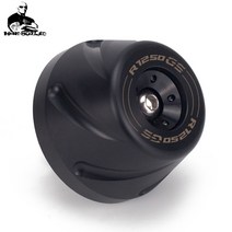 오토바이 프레임 부품 R1250GS 휠 오토바이 충돌 패드 다채로운 프레임 슬라이더 BMW R1250 GS GSA R 1250, 검정