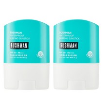 부쉬맨 워터프루프 서핑 선스틱 SPF 50+ PA++++, 16g, 2개