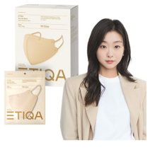 에티카 에어라이트 베이직 마스크 베이지 M 116 x 139 mm, 10개입, 5개