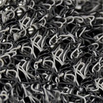 수지씨앤엘 고급쿠션 현관롤매트 120x100cm당 투톤코일 롤매트 미끄럼방지매트 발매트 현관매트, 투톤코일 현관 롤매트 블랙그레이 120X100cm당, 1개