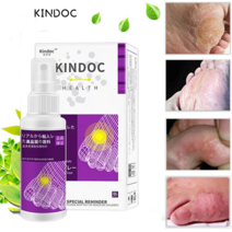 KINDOC 일본 정품 무좀 치료 신속한 치료 각기병 족부 건선 피부건선 각기병 스프레이 발냄새제거제, 4개