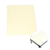 PVC판 아이보리 8T 300x600 PVC 판넬 프로파일 선반 마감