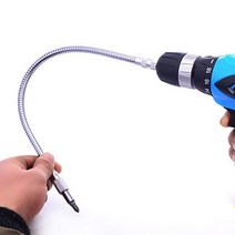 트리머 톱 홀쏘 유연한 샤프트 전자 드릴 15/20/30/40CM 금속 쉬운 벤딩 연결 어댑터, 400mm