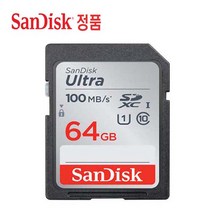 니콘 D5500 호환 카메라메모리 SD카드 64GB, 선택하세요, san ultra SD카드 64GB