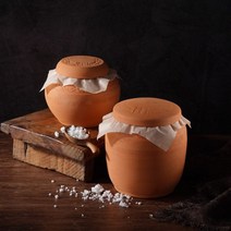 명인이 만든 황토용기에 넣어 구운소금 350g ~ 700g, 09번 울금 구운소금 700g (황토용기), 상세설명 참조