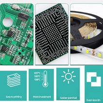 주석 솔더 페이스트 No-clean Leaded Sn63/Pb37 주사기 액체 플럭스 융점 183 ℃ BGA PCB SMD 크림 도구 55g/35g, 02 B