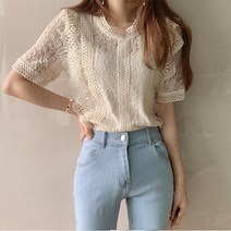벤자민 레이스 블라우스 TS215