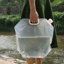 10L 납작한 큰 비닐 약수통 물엿통 약수터 물통, 상품선택