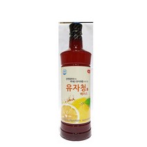 FK 유자청베이스(광야 970ml)음료수 음료 농축액 에이드 레몬쥬스 망고주스 블루베리 체리 석류 복분자, 본상품