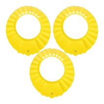 힘찬아이 감겨보캡 길이조절형 3p, 옐로우, 3개