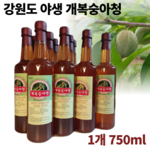 국산 개복숭아 액기스 돌복숭아 엑기스 복숭아청 진 액 발효액 액상 숙성액 원액 절임 쥬스 부모님 간절기 선물 세트 1개 750ml
