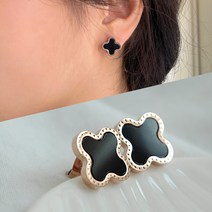 +1행사 여성 여자 써지컬 스틸 리엔클로버 귀걸이 쥬얼리 악세사리