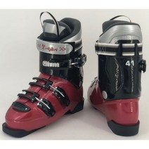 쓰락시스 트라이던트 스노우보드 부츠 벨트 바인딩 더블 3 버클 경도 65 좋은 품질, 부르고뉴 - 44야드