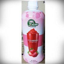 딸기샤베트용 농축액 1.8리터X6개 카페 까페 매장용 딸기베이스 에이드만들기