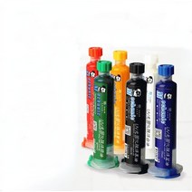 용접 용제 메카닉 10ml 그린/레드 6 색 UV 경화 솔더 마스크 잉크 PCB BGA 회로 기판 절연 보호 페이스트, 02 Red