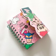 짱구는 못말려 짱구수첩 스프링 미니노트 연습장