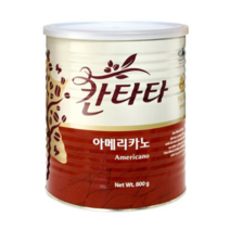 맛있는롯데 칸타타 아메리카노 원두커피 800g(분쇄형)사무실 대용량 업소용 식당용 간식 소스, 분쇄형, 800g, 1개