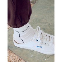 Kuho plus Line Point Socks Set - Brown