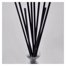디퓨저 섬유 리드 블랙 100개 (4mm) 30cm 디퓨져 스틱 만들기 재료