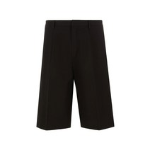 드리스반노튼 22SS PARTON 루즈핏 와이드 반바지 [블랙] 221-020922-4285 900