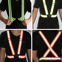 오토바이 자켓 남자 바이크복장 라이딩자켓 반사 액세서리 safe moto rider, 주황색