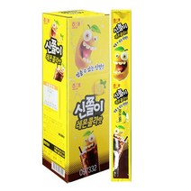애니타임 밀크185g x 6개 무설탕 사탕 초콜릿 초코바, 해태 신쫄이 24g 1개 레몬 콜라