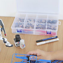 슬로우케어 건담 부품 보관함 정리함, 1개