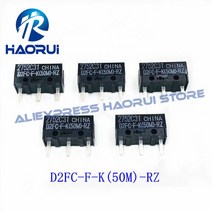 압력스위치 5마우스 마이크로 스위치 27 10 20 60, 05 5pc D2FC-F-K 50M -RZ