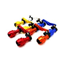 우리파파 오토바이 머플러 슬라이더 크루심 125, NO.3 블루, 1개