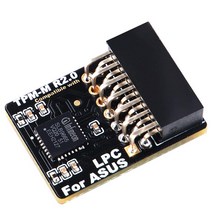 NewHail TPM2.0 모듈 LPC 14핀 Infineon SLB9665 ASUS 에이수스 마더보드 TPM-M R2.0과 호환