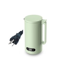 콩가는기계 두유기계 두유기 미니두유제조기휴대용 미니 밀크 쉐이크 두유 메이커 500ML 믹서기 스무디, 03 Green 350ML_03 UK_01 110V