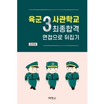 육군3사관학교 최종합격 면접으로 뒤집기, 박영사
