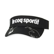 일본발송 르꼬끄 sportif 골프 컬렉션 22 봄여름 모델 바이저, Free Size, BK00 (Black)