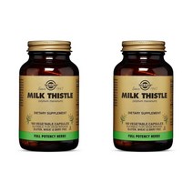 솔가 풀포텐시 밀크시슬 100베지캡슐 X2팩, 100개, 1개