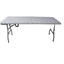 접이식가판대 마켓매대 매장진열대 판매대 야외 직사각형 HDPE 플라스틱 캠핑 저렴한 공장 8 피트