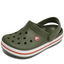 크록스 크록밴드 클로그 K 아미그린 204537-3TB-1 스포츠 패션 샌들